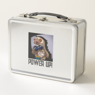 Lunch Box Funny Sloth Power Up ! Cartographie de la console