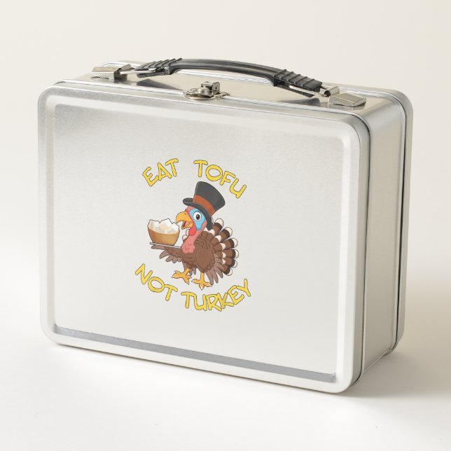 Lunch Box Funny Vegan Vegetarian (Devant)