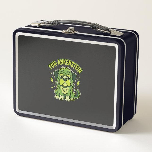 Lunch Box Fur-Ankenstein Drôle de Frankenstein Chien Hallowe (Devant)