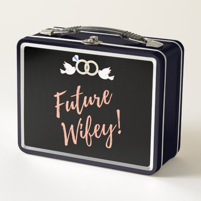 Lunch Box Future Wifey Love Birds  (Devant)