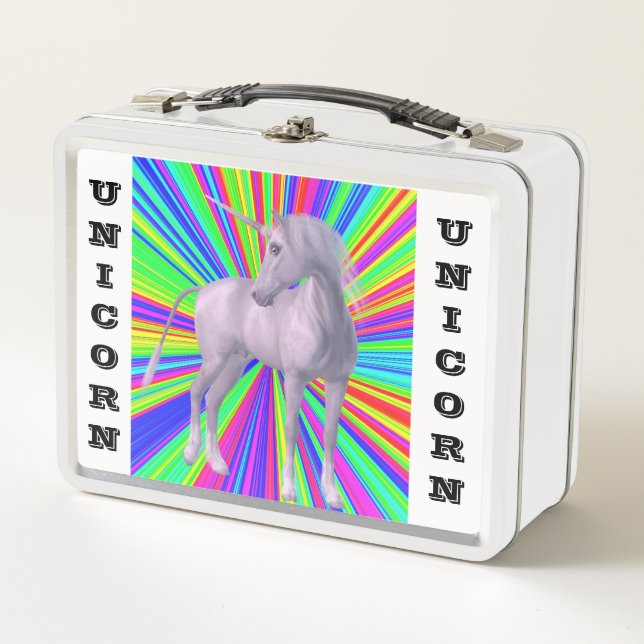 Lunch Box Gamelle de filles de licorne (Devant)