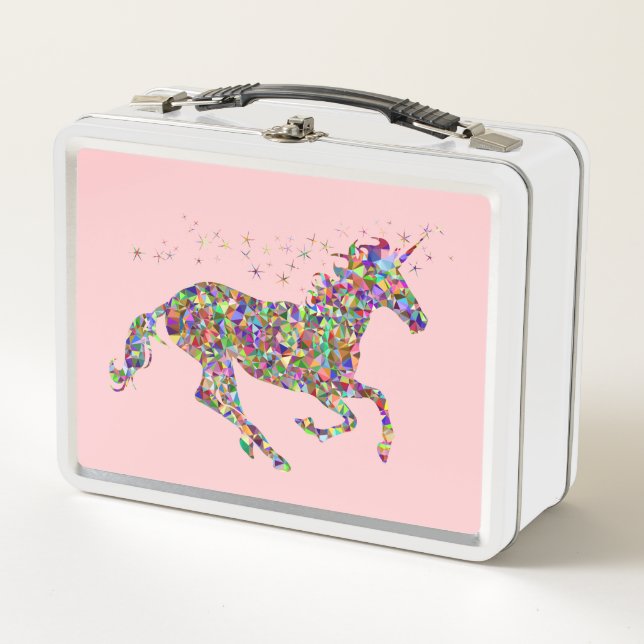 Lunch Box Gamelle d'étincelle de licorne (Devant)