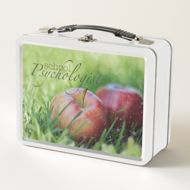 Lunch Box Gamelle en métal du psychologue d'école (Devant)