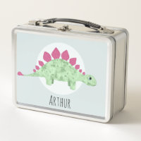 Garçons Bleu Cute Stegosaurus Dinosaur Cartoon Enf