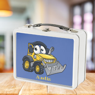 Lunch Box Garçons Cute Construction Digger Enfants