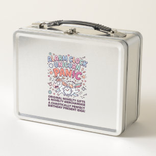 Lunch Box Garde du Royaume Licorne Conception Vectorielle Ad