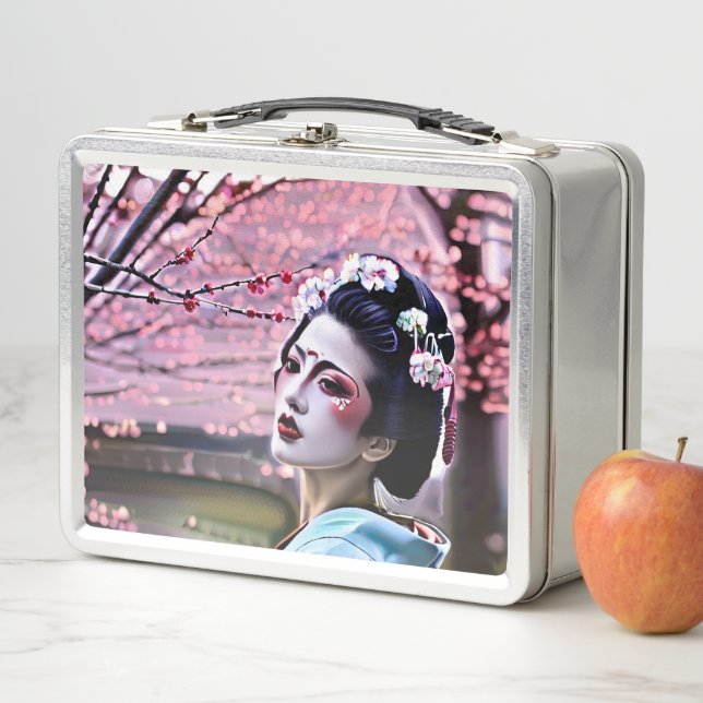 Lunch Box Geisha japonais (En situation)