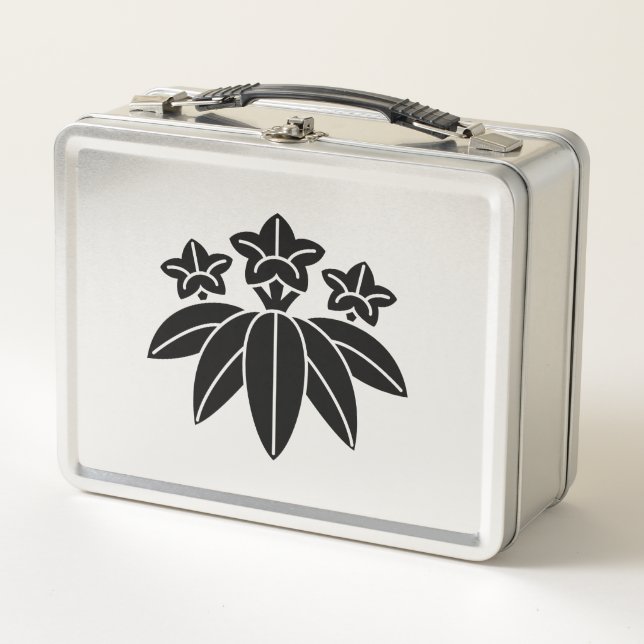 Lunch Box Gentiane de style bambou (Devant)
