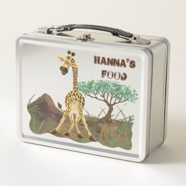 Lunch Box Giraffe de la Parade Animale (Devant)