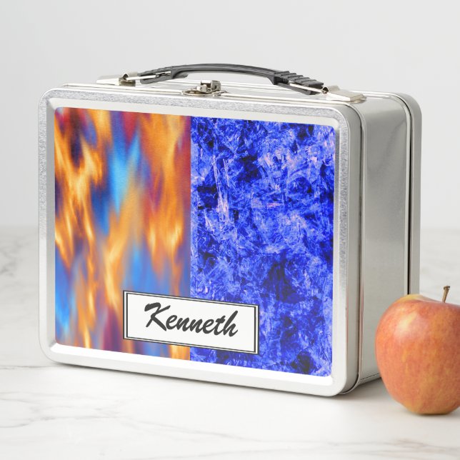 Lunch Box Glaciem et Ignis par Kenneth Yoncich (En situation)