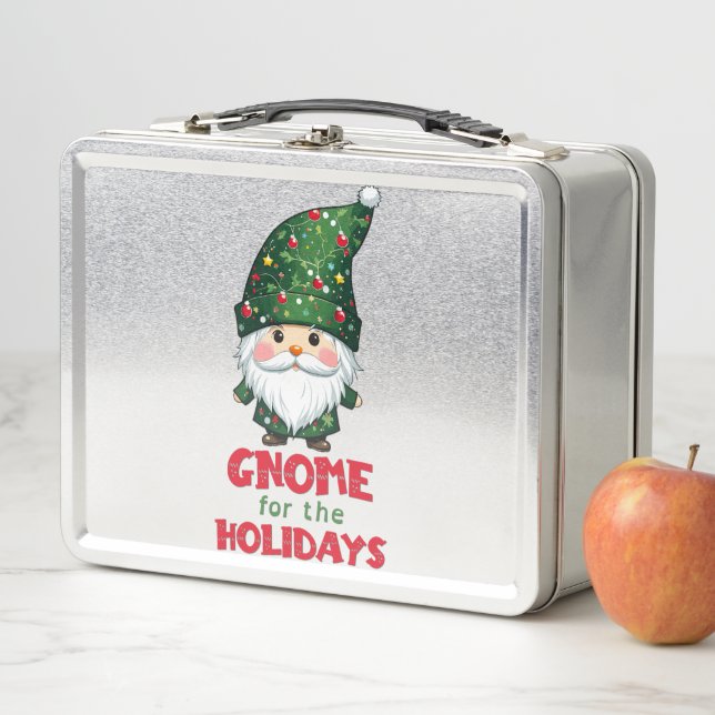 Lunch Box Gnome Pour Les Vacances Drôle & Adorable Noël (En situation)