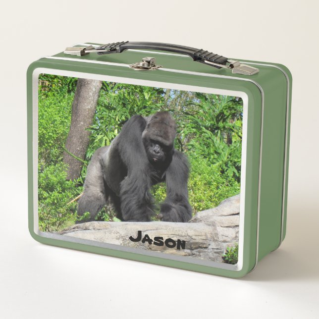 Lunch Box Gorille personnalisée  (Devant)