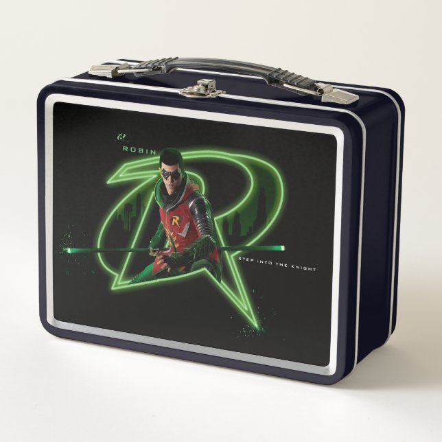 Lunch Box Gotham Knights Robin en logo (Devant)