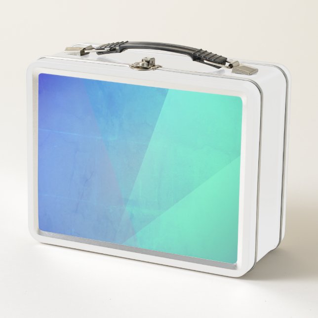 Lunch Box Gradation Blue Aqua & Turquoise (Devant)