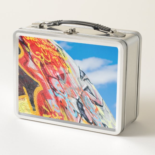 Lunch Box graffiti de planète (Devant)