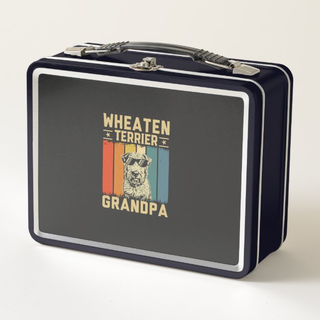 Lunch Box Grand-père Terrier Wheaten (Devant)