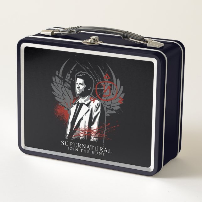 Lunch Box Graphique de graffiti de Castiel surnaturel (Devant)