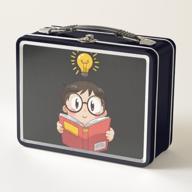 Lunch Box Graphique des futurs smartypants | Drôle de retour (Devant)