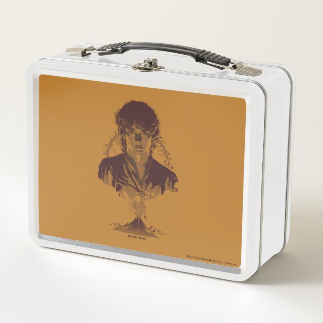 Lunch Box Graphisme de l'inscription Tengwar de FRODO™ MOUNT (Devant)