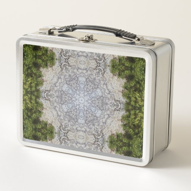 Lunch Box Green Moss & Earth Nature Art (Devant)