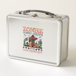 Lunch Box Greffe de foie d'organes humains de zombie Hallowe