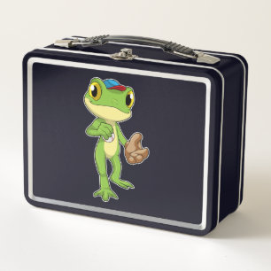 Lunch Box Grenouille au baseball avec gant de baseball