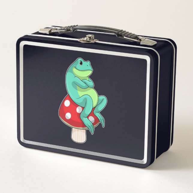 Lunch Box Grenouille au champignon (Devant)