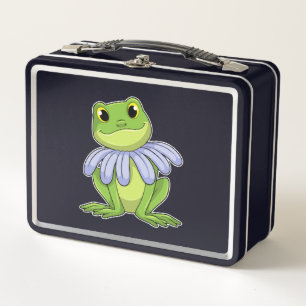 Lunch Box Grenouille avec marguerite