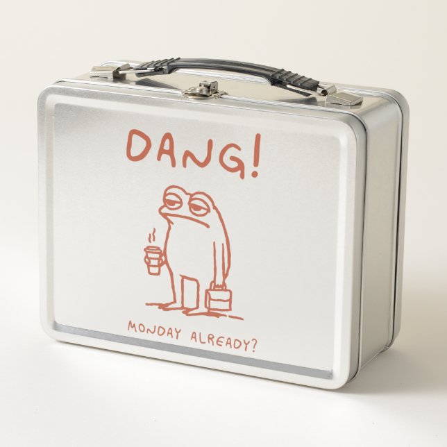 Lunch Box Grenouille blues du lundi (Devant)