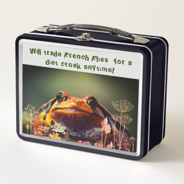 Lunch Box Grenouille tomate (Devant)