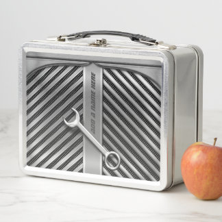Lunch Box Gril et clé drôles de véhicule de mécanique