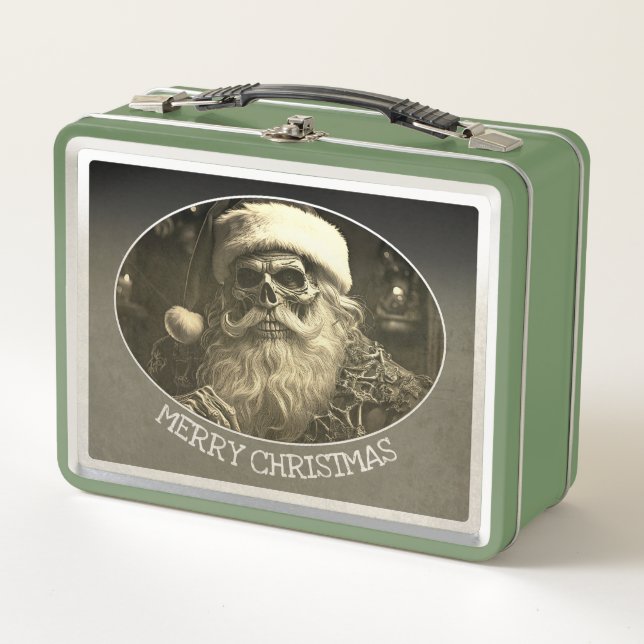 Lunch Box Grim Noël - Père Noël squelette  65609 (Devant)