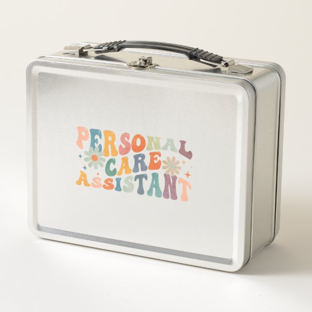Lunch Box Groovy Soins personnels Assistant PCA Infirmière (Devant)