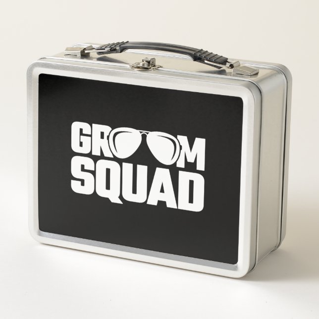 Lunch Box Groupe de Garçons d'Honneur Mariage Enterrement de (Devant)