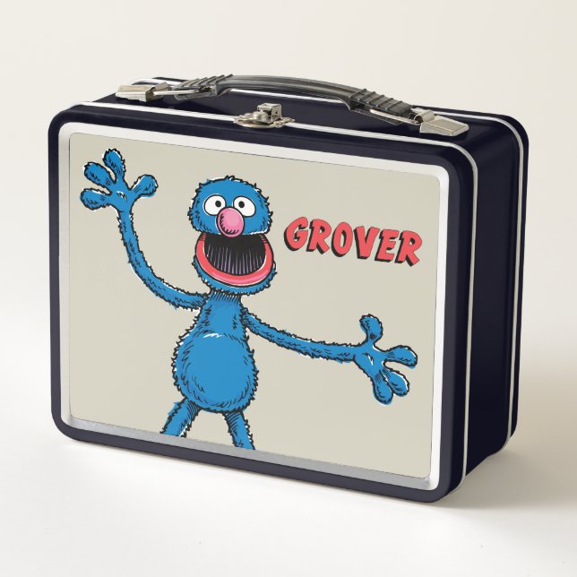Lunch Box Grover vintage (Devant)