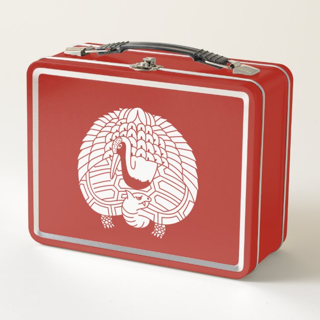 Lunch Box Grue et tortue (Devant)