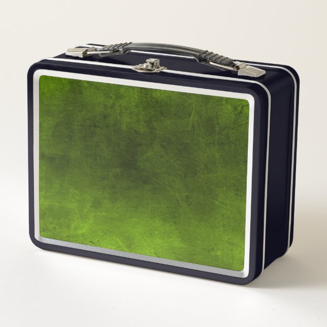 Lunch Box Grunge foncé - Vert citron (Devant)