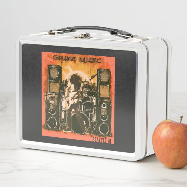Lunch Box Grunge Music Seattle 1991 (En situation)