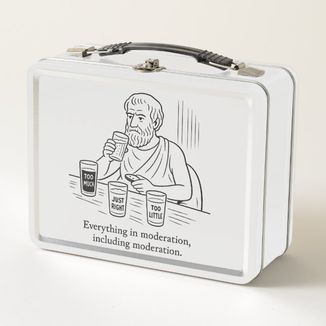 Lunch Box Guide d'Aristote pour la modération (Devant)