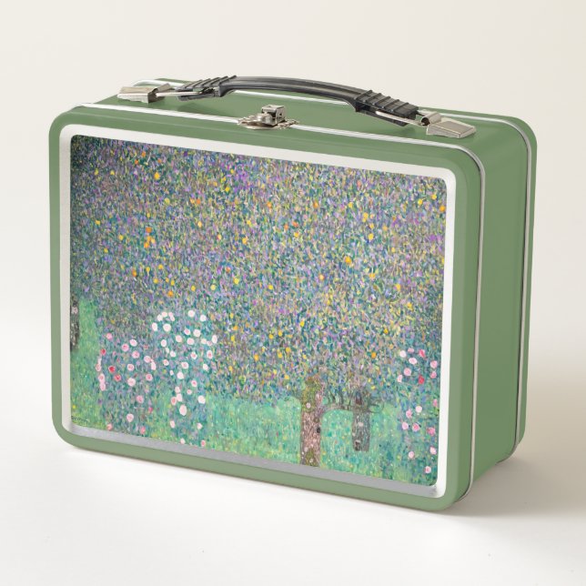 Lunch Box Gustav Klimt - Rosiers sous les arbres (Devant)