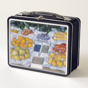 Lunch Box Gustave Caillebotte - Fruits disposés sur un étala