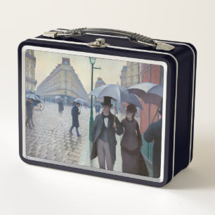 Lunch Box Gustave Caillebotte - Rue de Paris ; Temps de plui