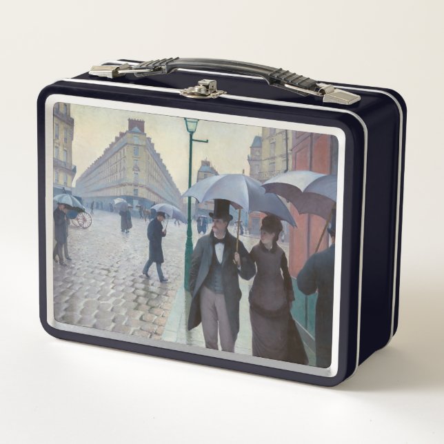 Lunch Box Gustave Caillebotte - Rue de Paris ; Temps de plui (Devant)