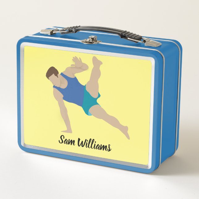 Lunch Box Gymnaste masculin (Devant)