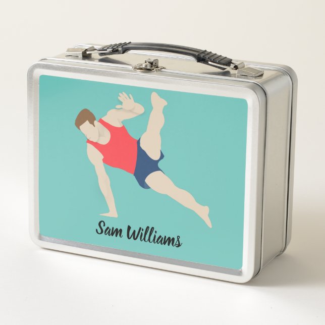 Lunch Box Gymnaste masculin (Devant)