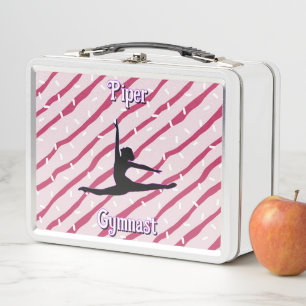 Lunch Box Gymnastique Pink White Pepperment Sprinkel