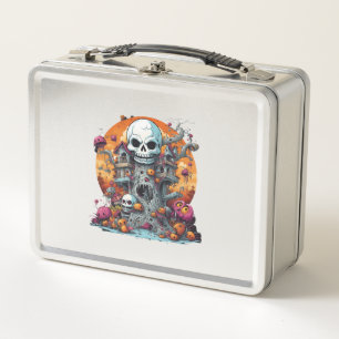 Lunch Box Halloween Boo Boo Crew Crull Tree Castle Hospital