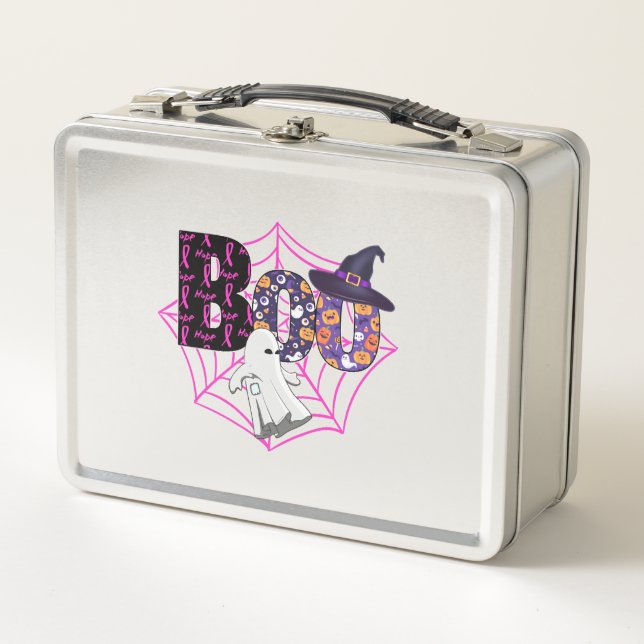 Lunch Box Halloween d'Halloween octobre rose (Devant)