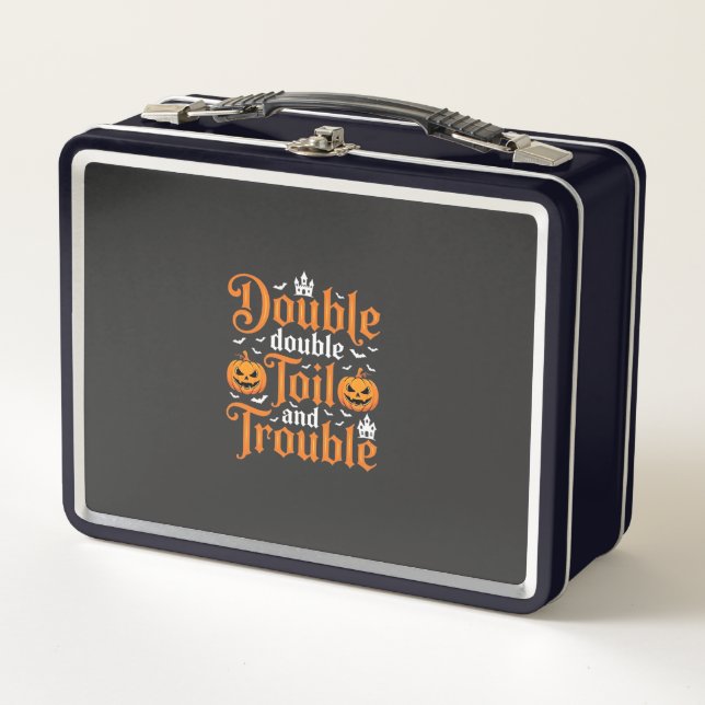 Lunch Box Halloween Double Double Toil and Trouble_1 (Devant)