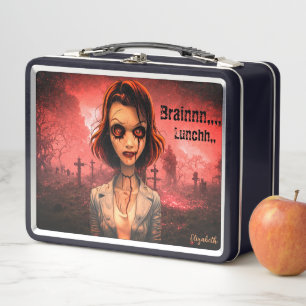 Lunch Box Halloween du cimetière des filles Zombie